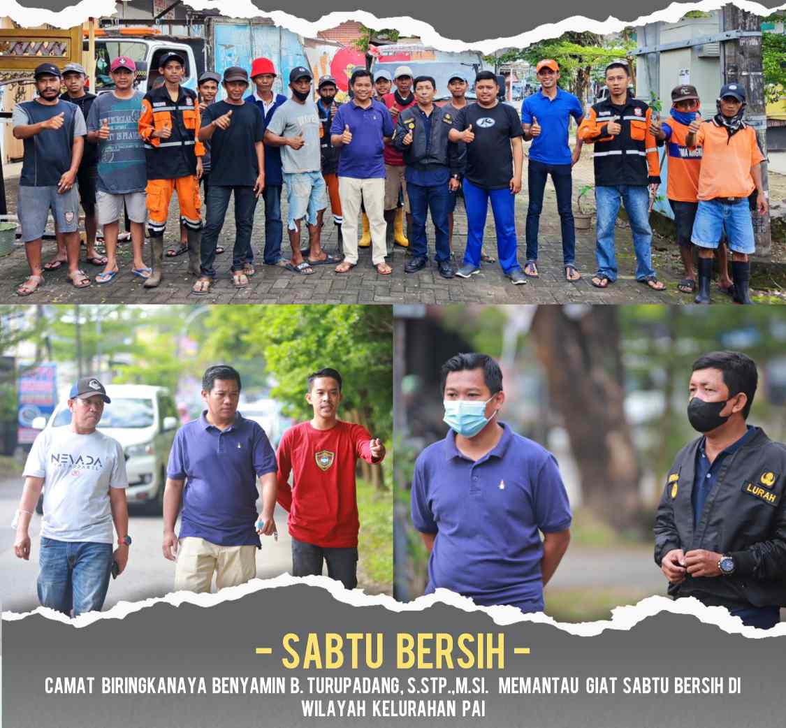 Gambar Sabtu Bersih  Kelurahan Pai Kecamatan Biringkanaya